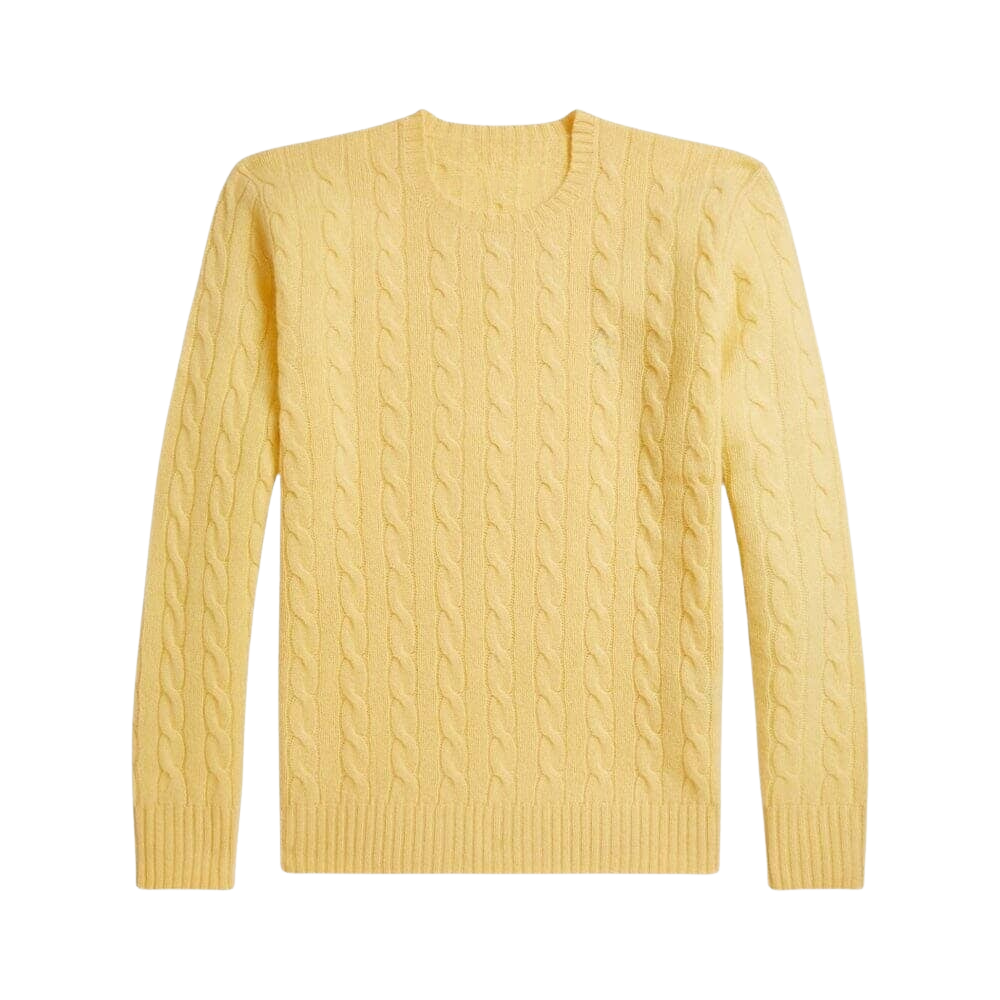 Cable-Knit Wool-Cashmere Jumper