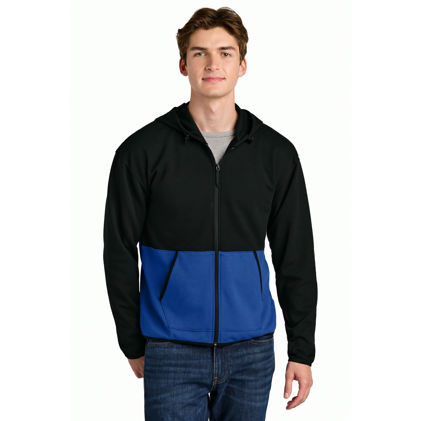 Double-Knit Full-Zip Hoodie