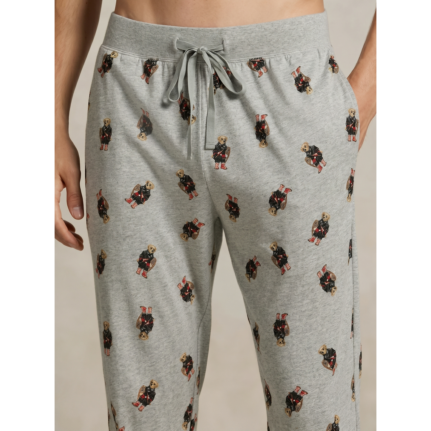 Bear Jersey Sleep Set