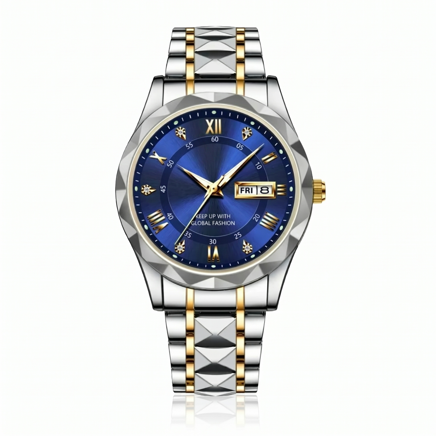 Luminous Steel Watch 40 Mm – Waterproof| Transfer Steel