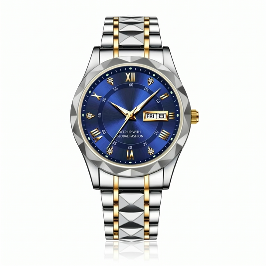 Luminous Steel Watch 40 Mm – Waterproof| Transfer Steel