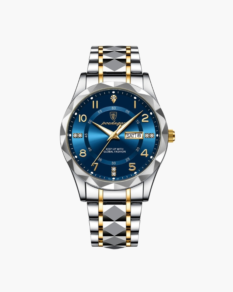 Classic Two-Tone Steel Watch