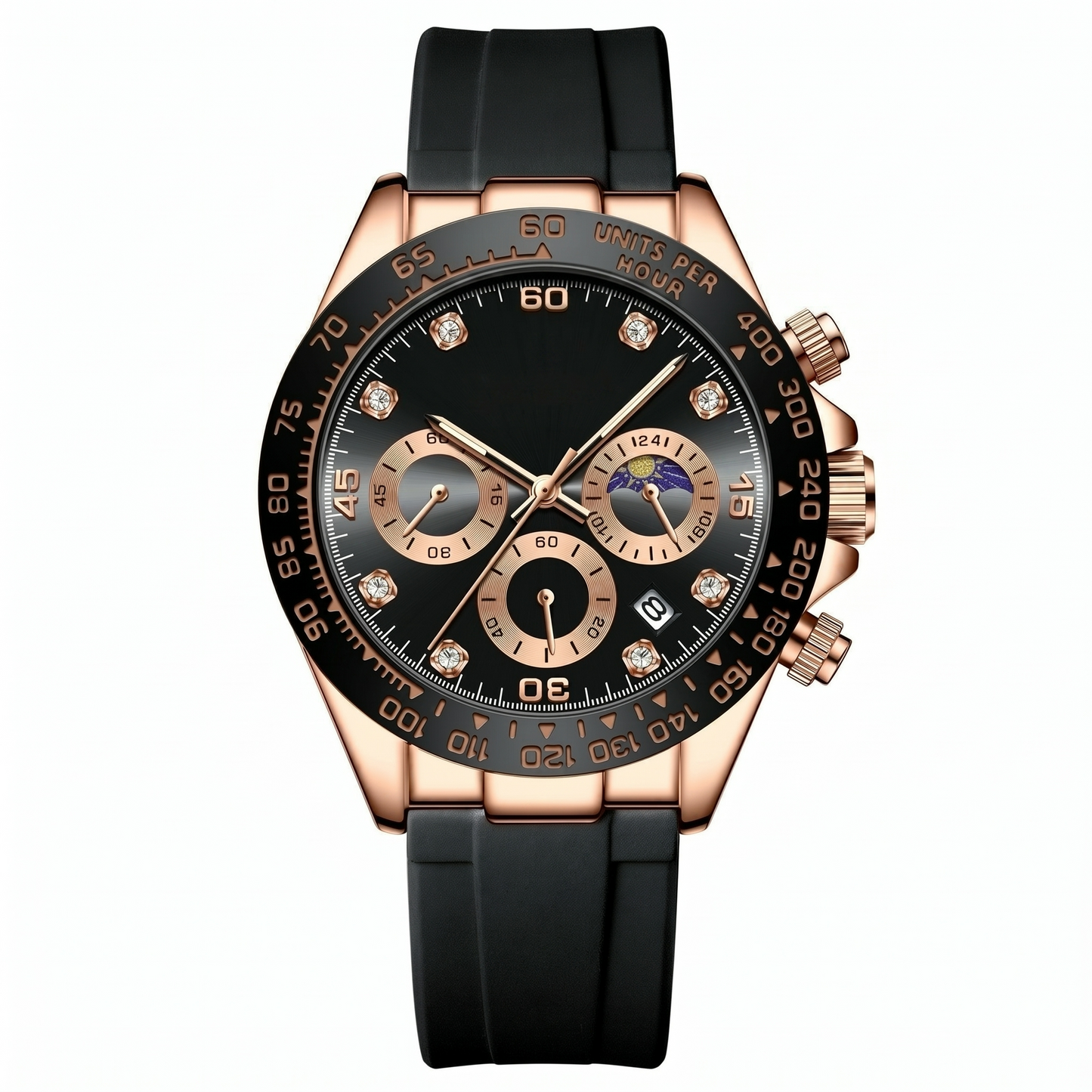 Chronograph Time Date