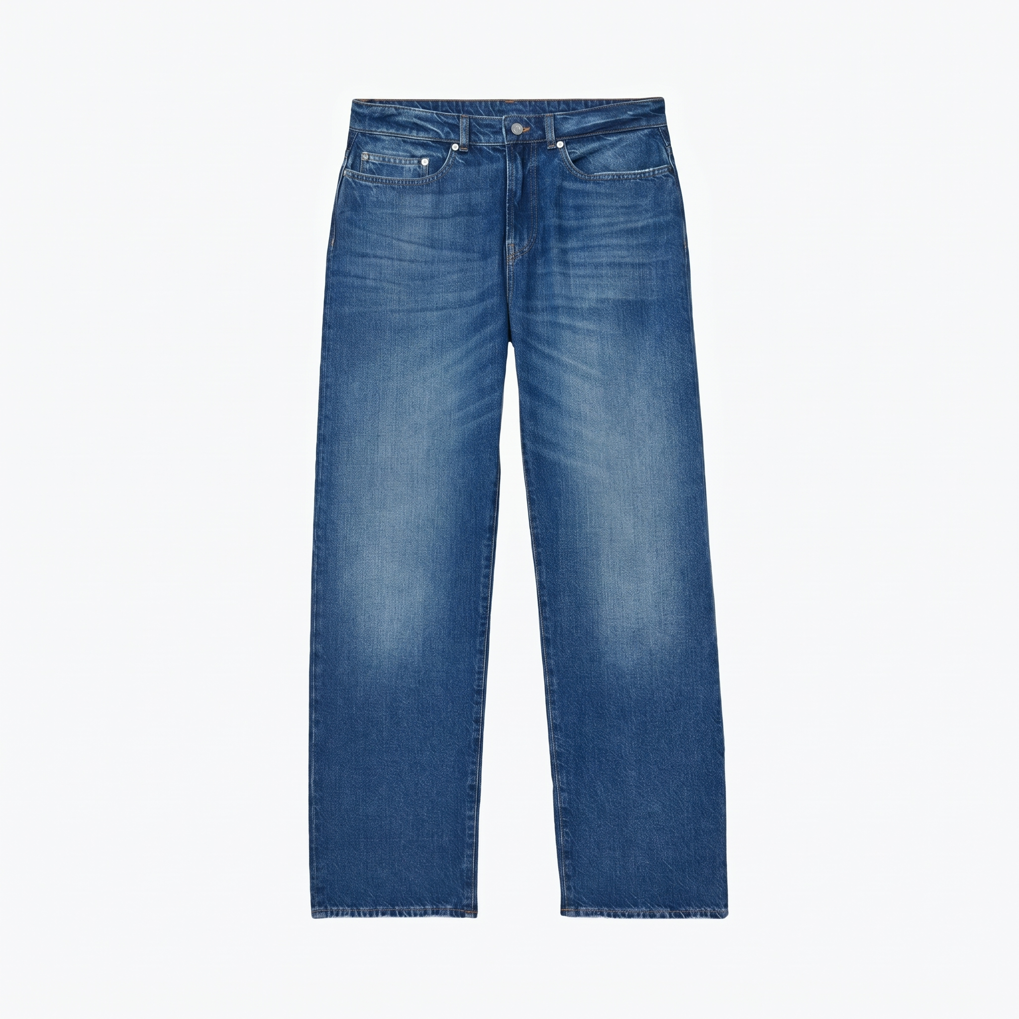 5 Pocket Straight Cut Jeans