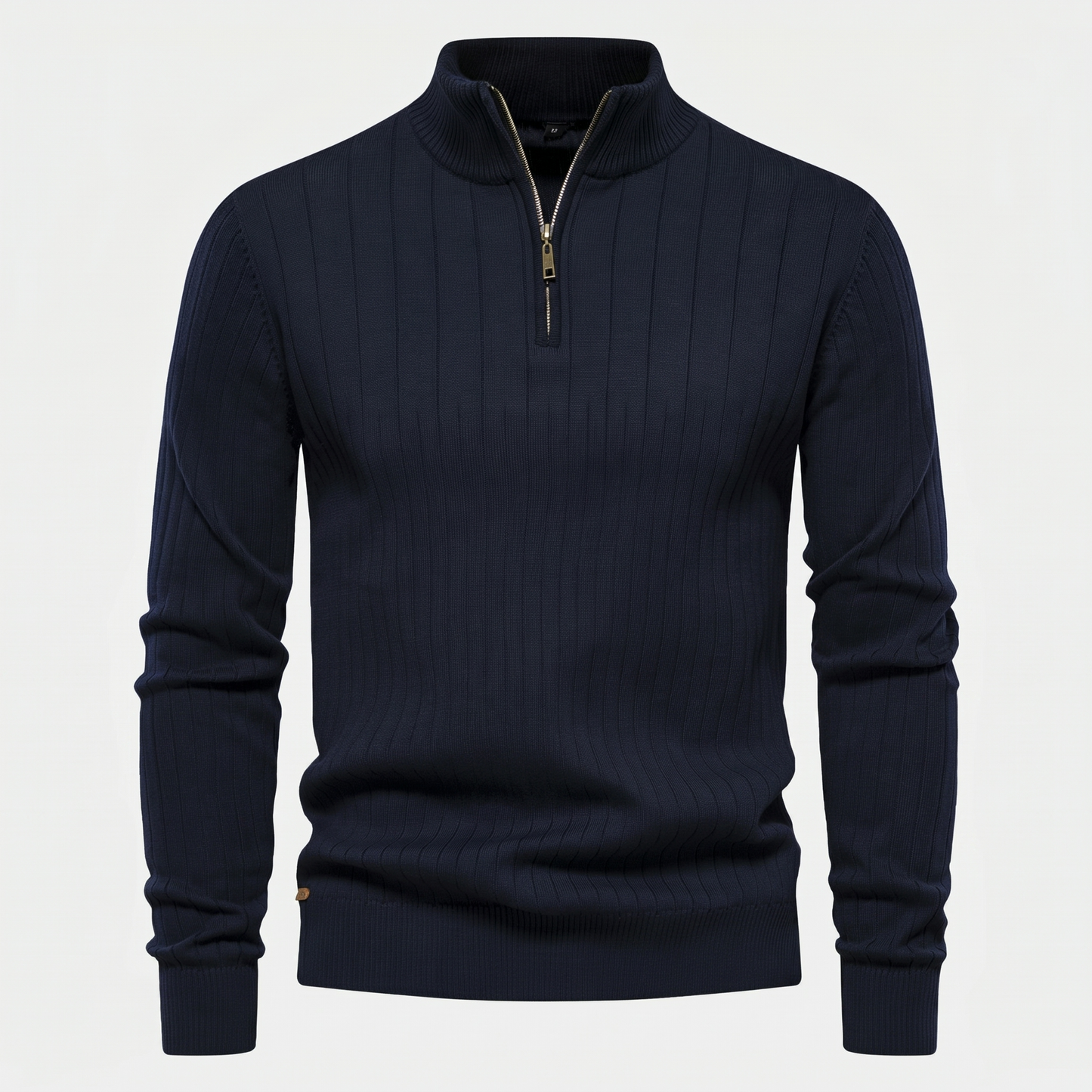 Zip Classic Knit Sweater