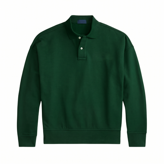 Collared Sweatshirt