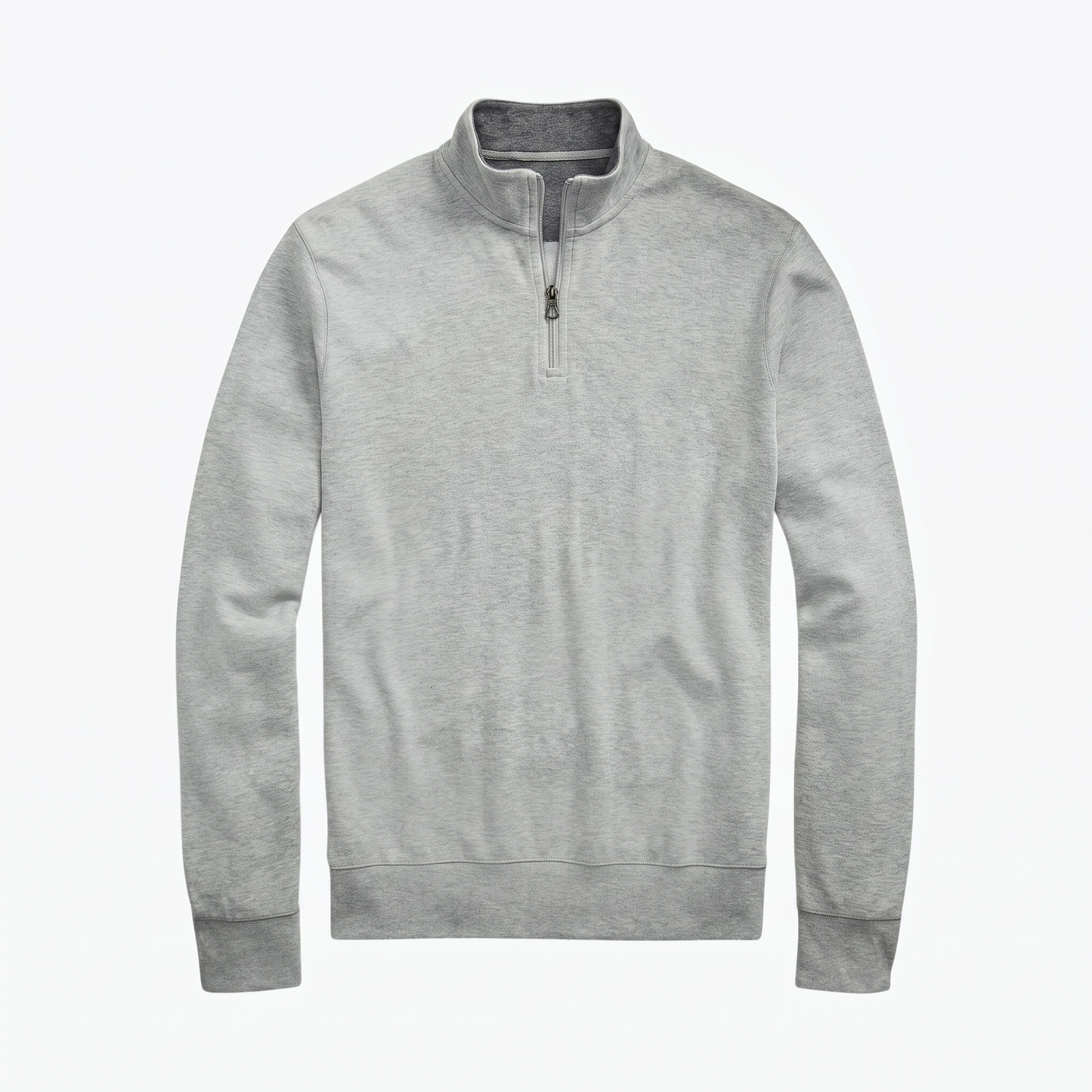 Luxury Jersey Quarter-Zip Pullover