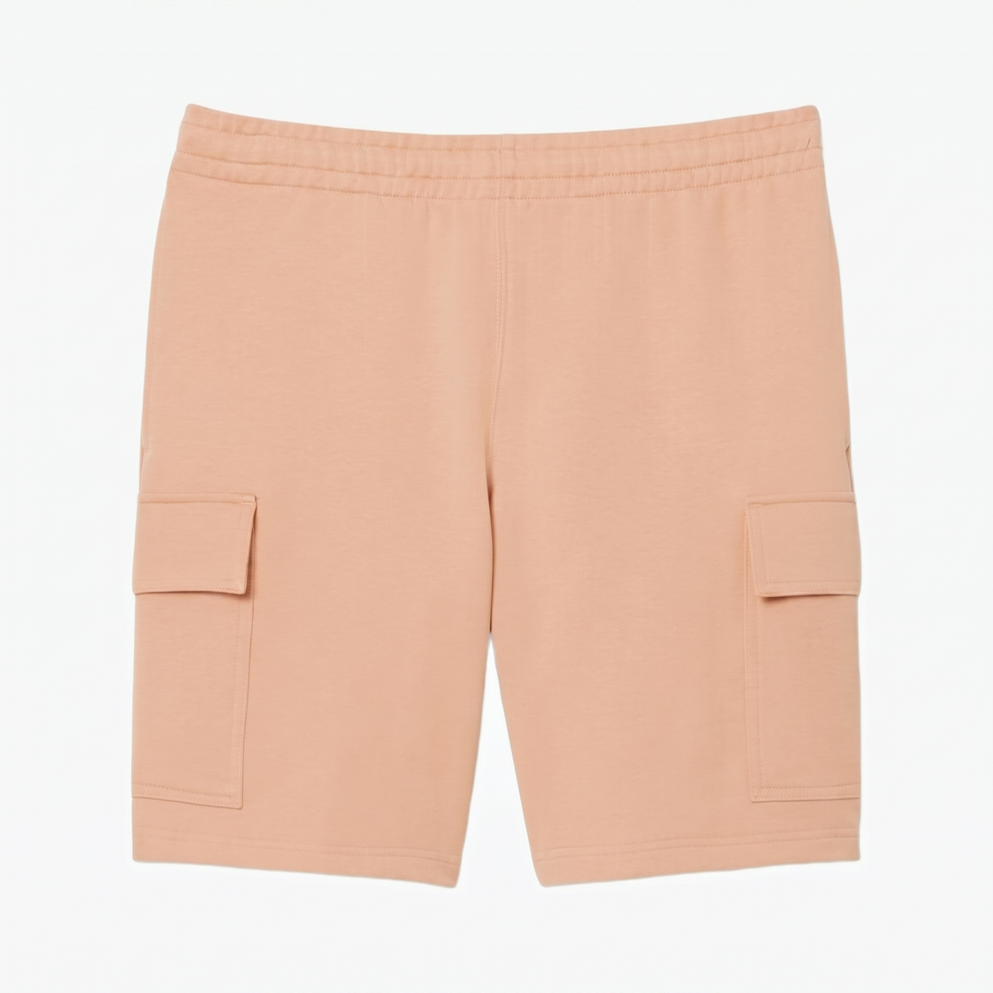 Cotton Fleece Cargo Shorts