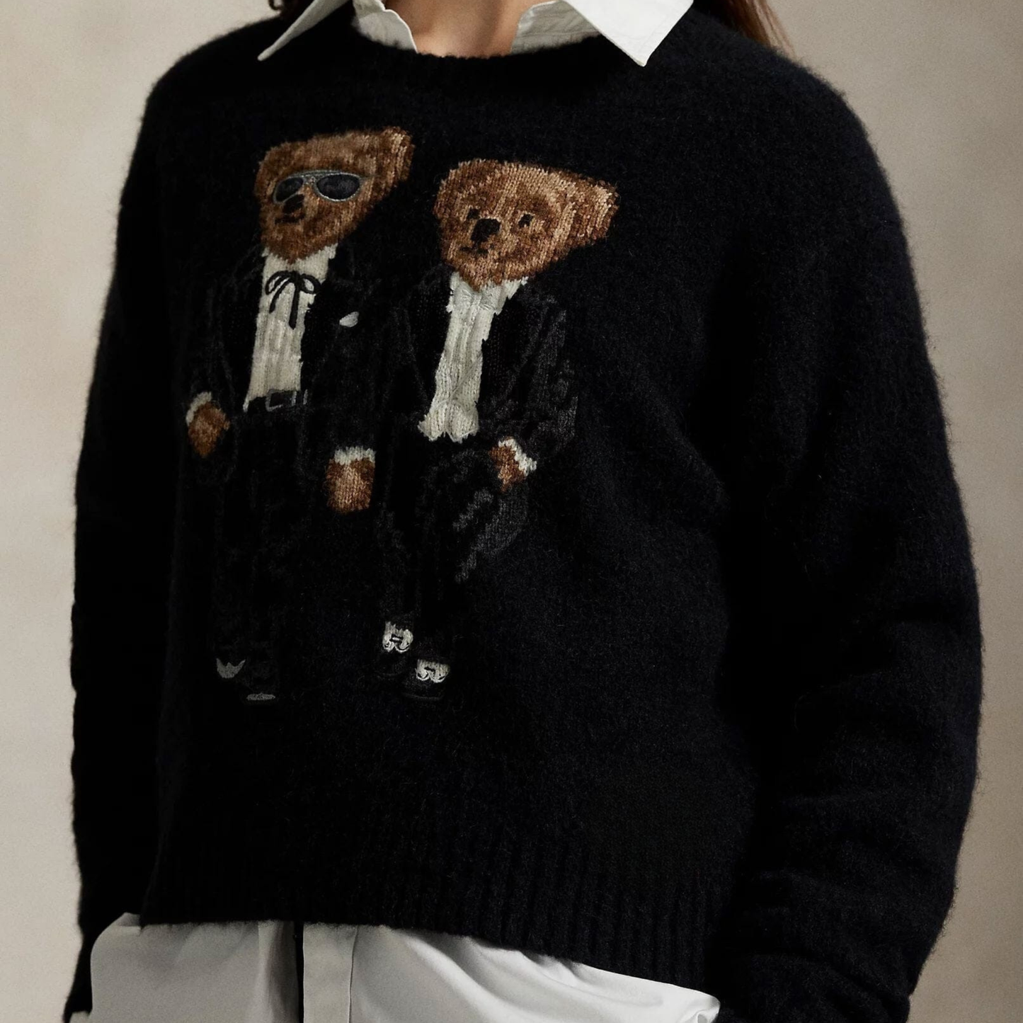 The Ricky Tuxedo Bear Sweater