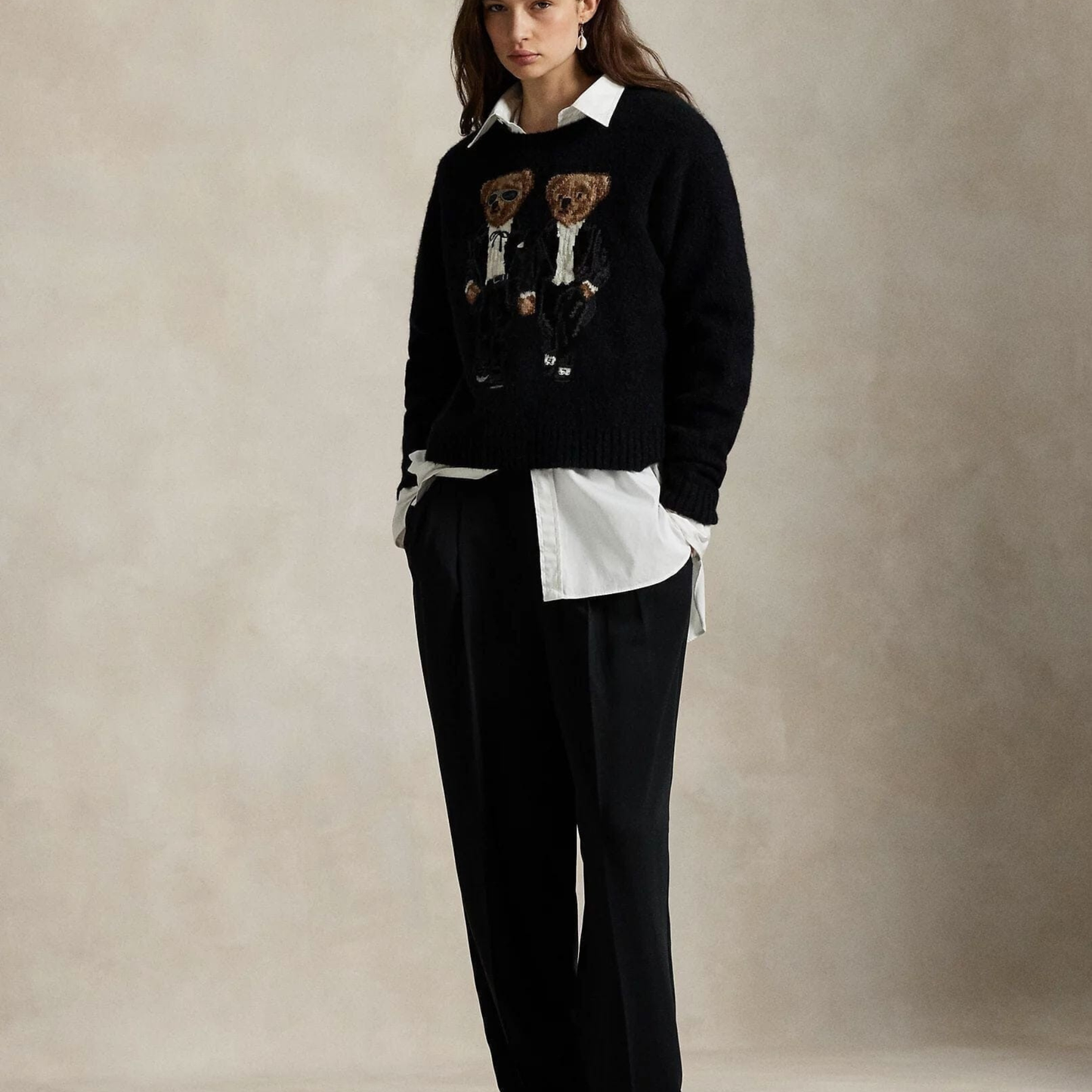 The Ricky Tuxedo Bear Sweater