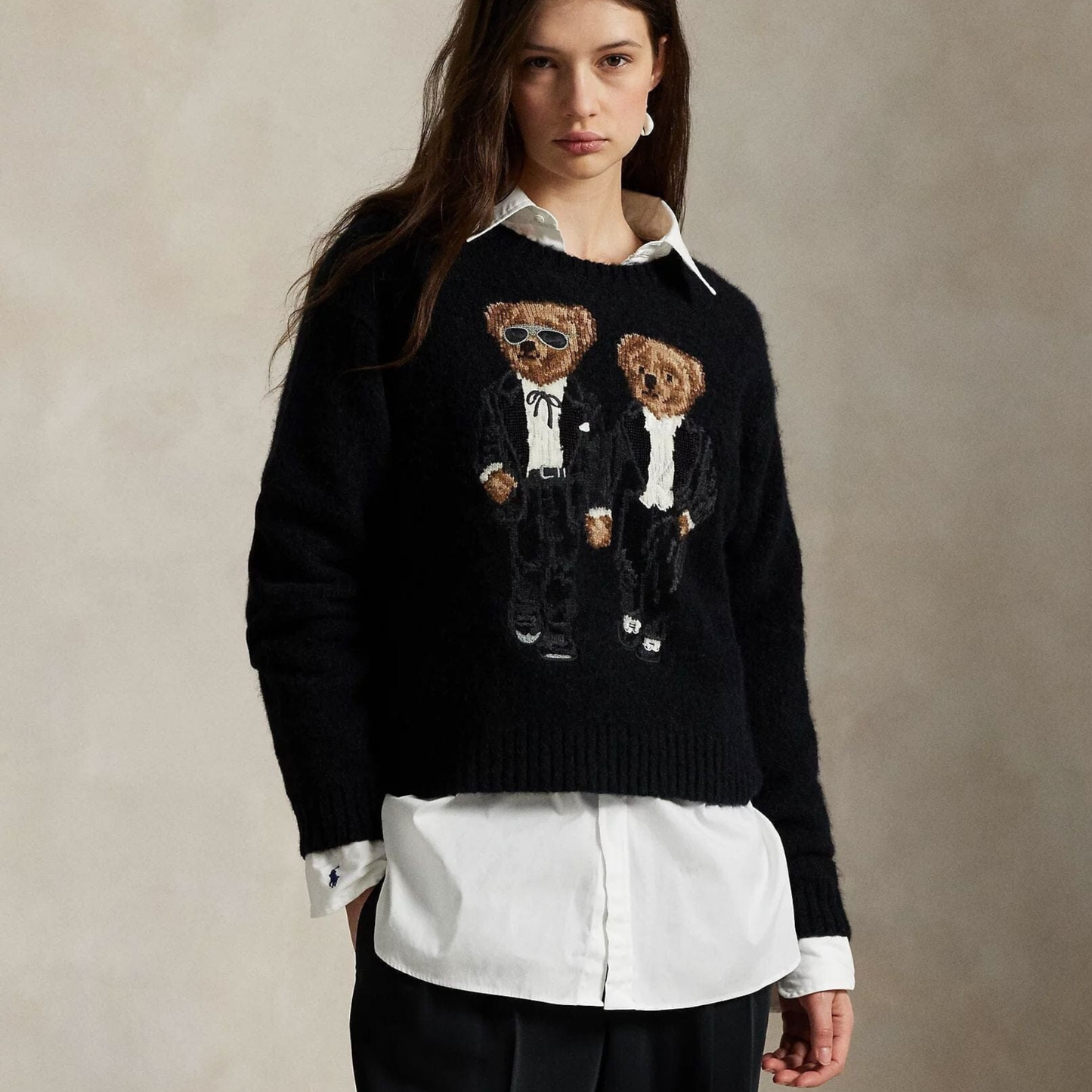 The Ricky Tuxedo Bear Sweater