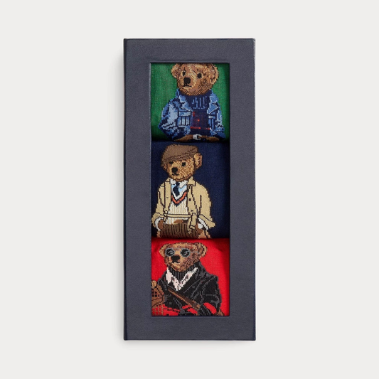 Bear Trousers 3 Socks Gift Set