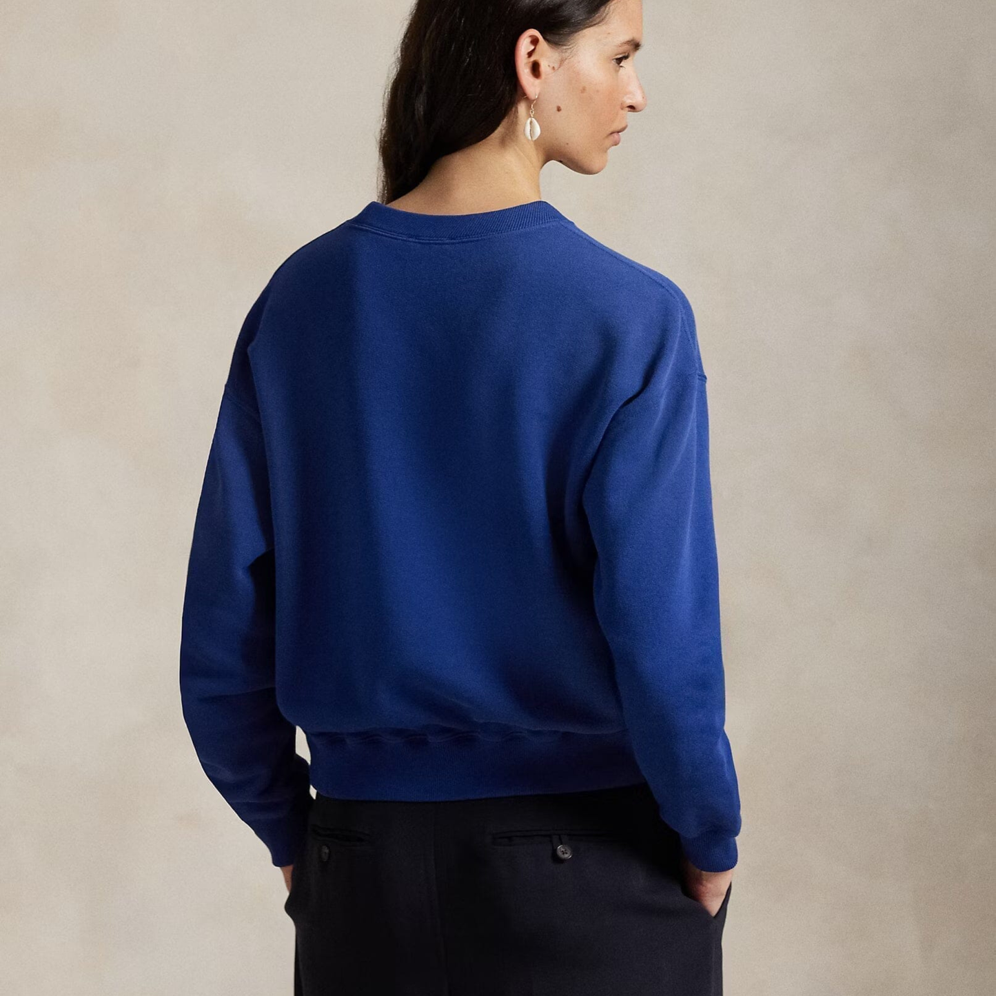 Bear Lightweight Fleece Crewneck