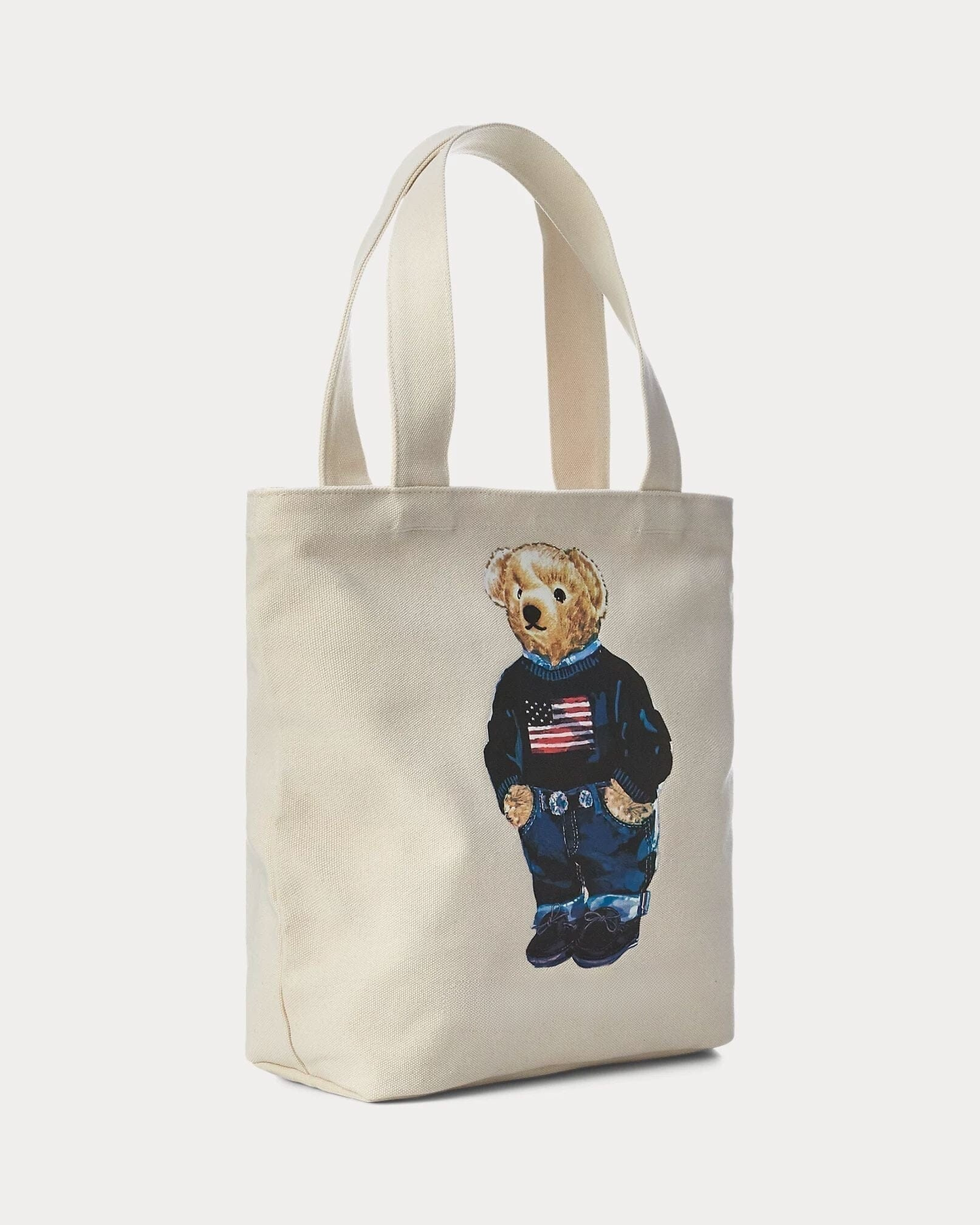 Bear Cotton Canvas Tote