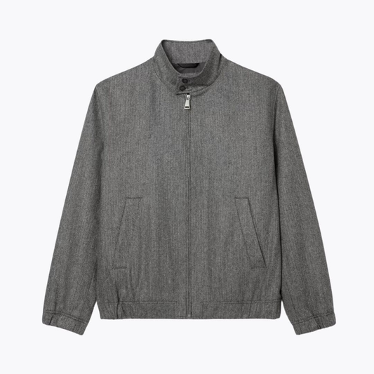 Wool Harrington Jacket