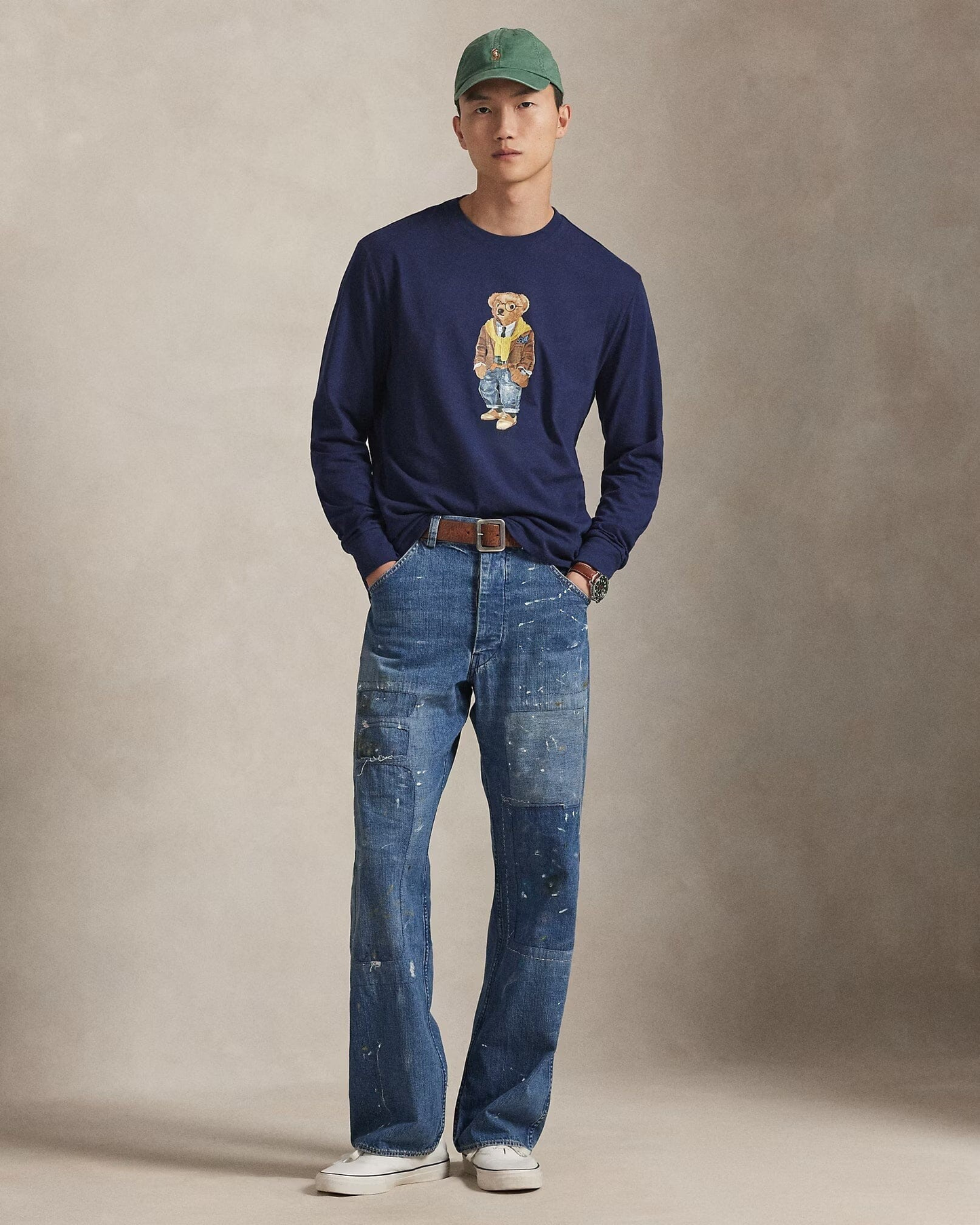 Bear Jersey T-Shirt In A Classic Fit