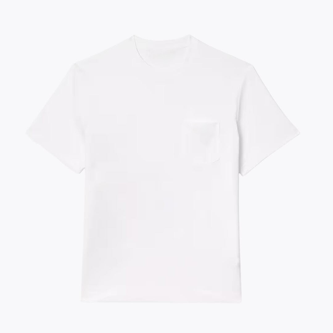 Cotton T-Shirt With Breast Pocket