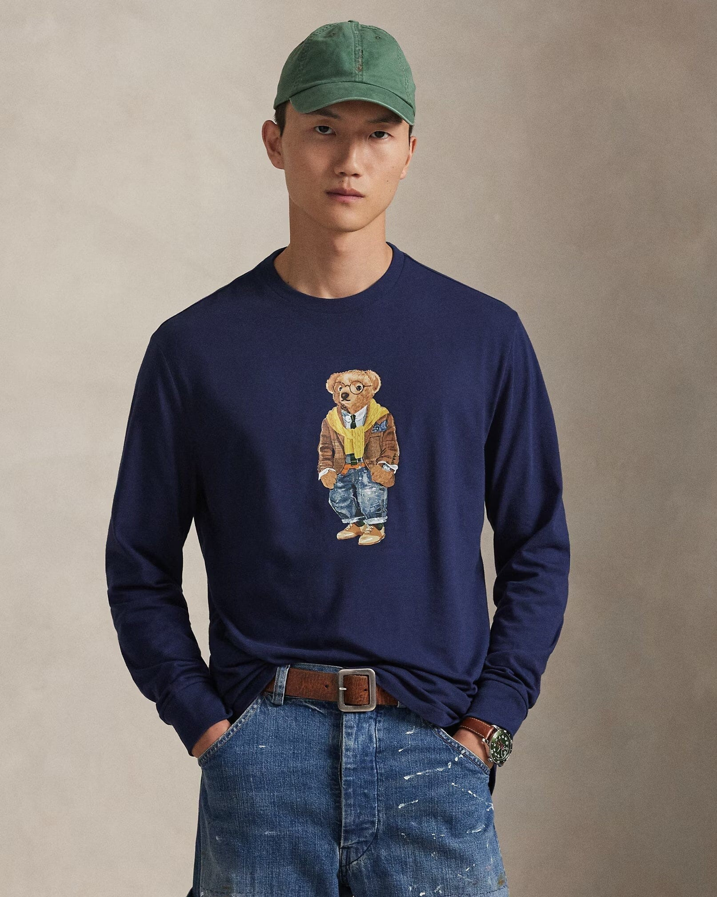 Bear Jersey T-Shirt In A Classic Fit