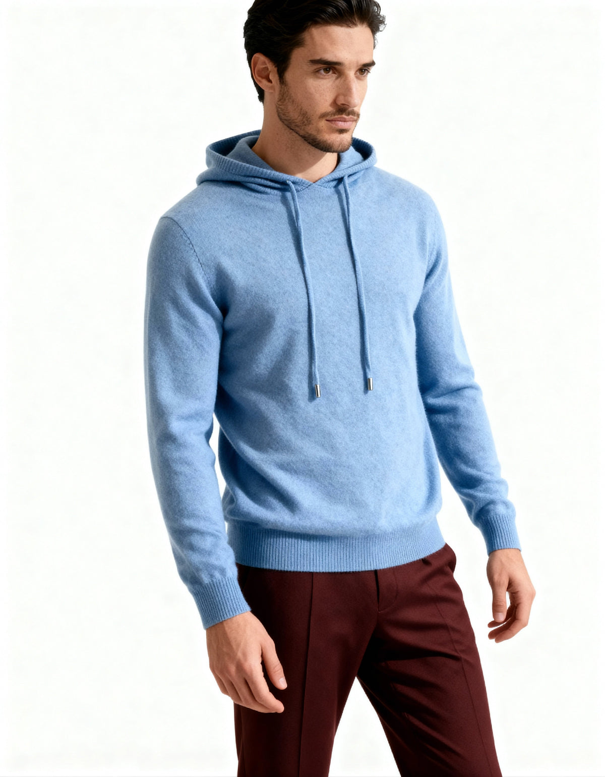 100% Cashmere Hoodie