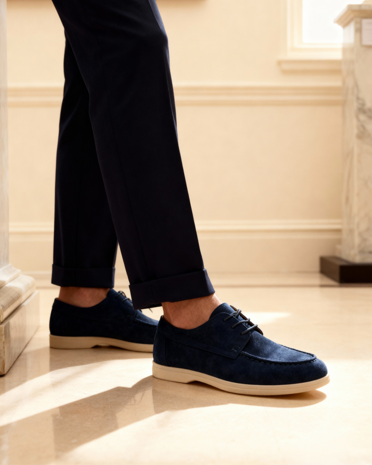 Premium Suede Lace Shoes