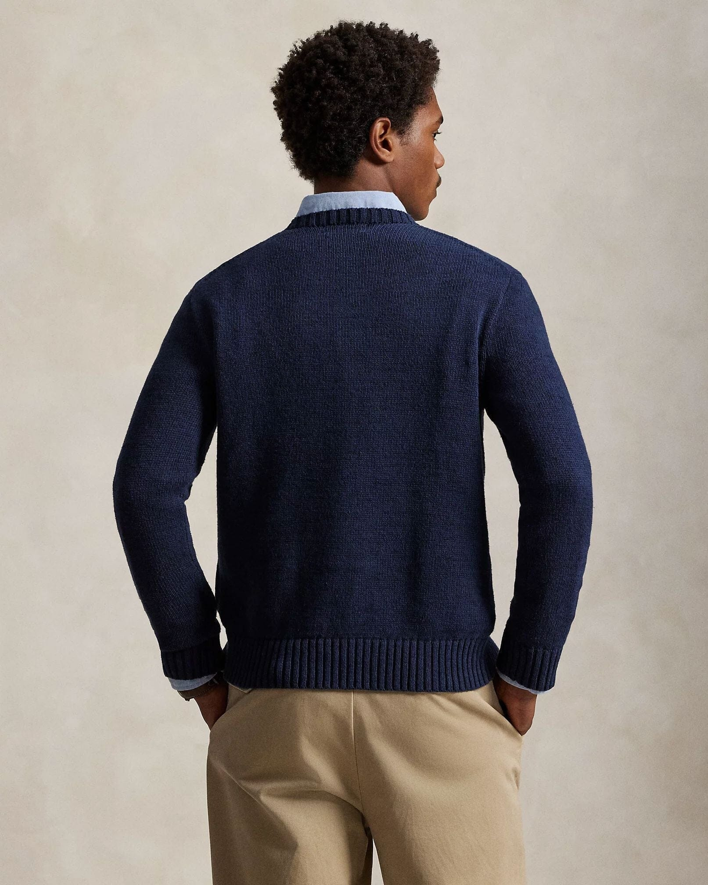 Bear Cotton-Linen Sweater