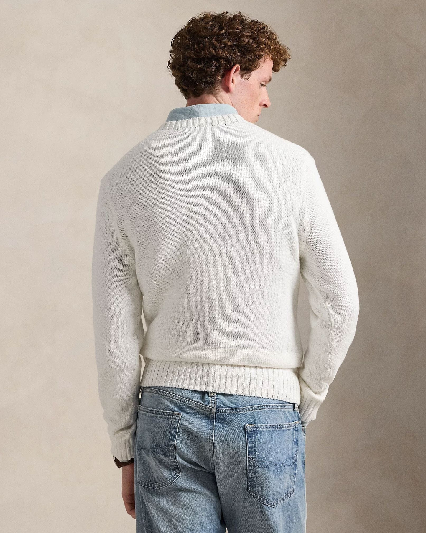 Bear Cotton-Linen Sweater