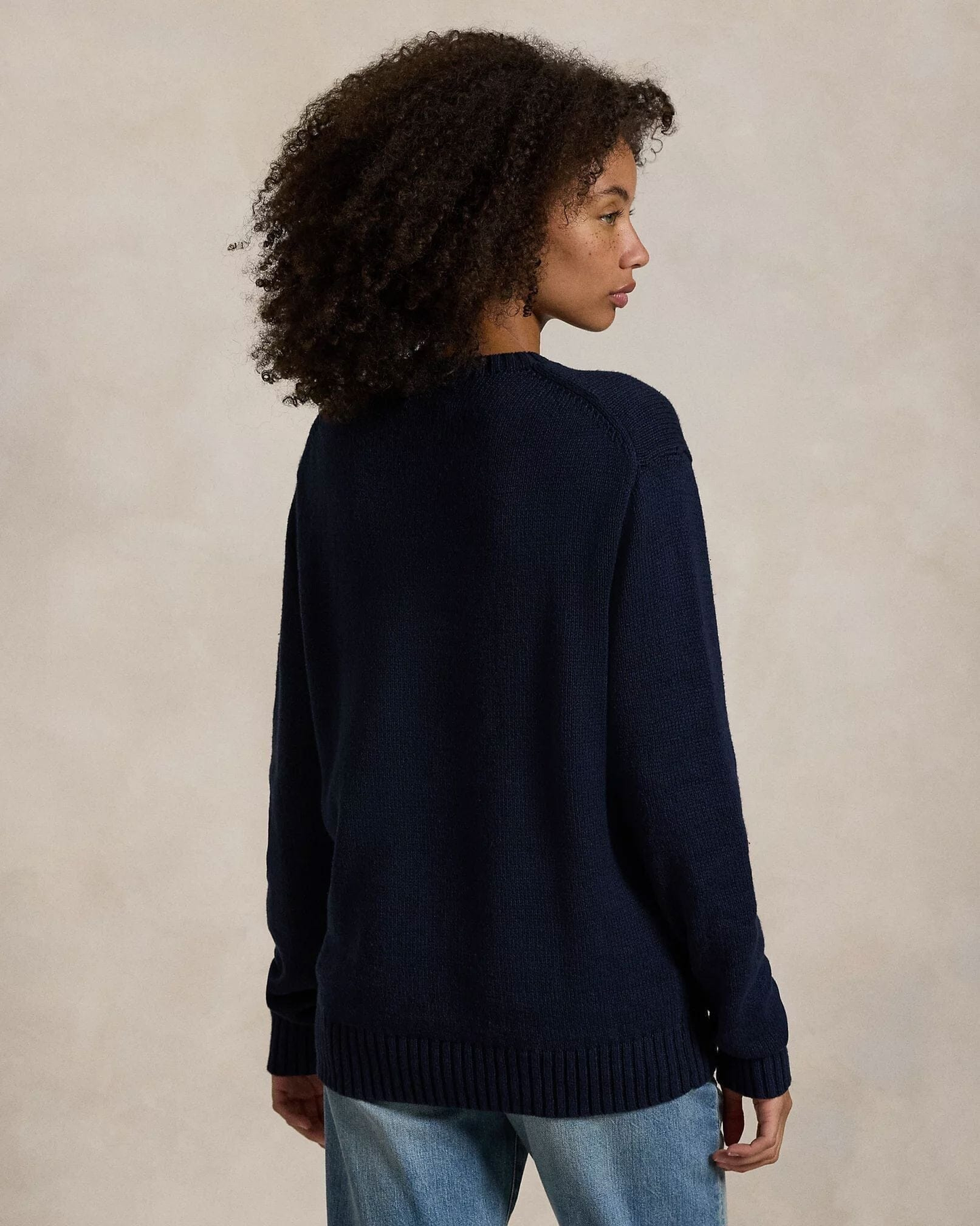 Bear Cotton-Linen Sweater