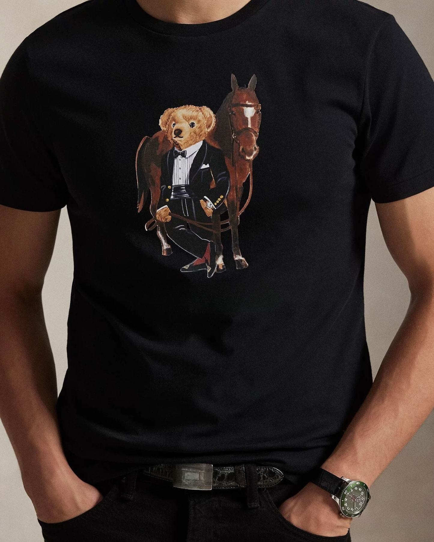 Bear Cotton T-Shirt