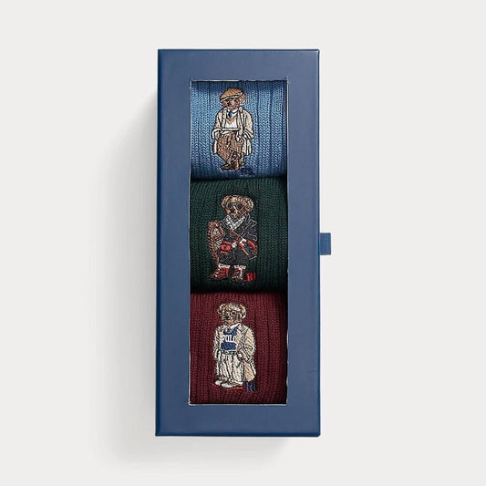 Bear Crew 3-Sock Gift Set