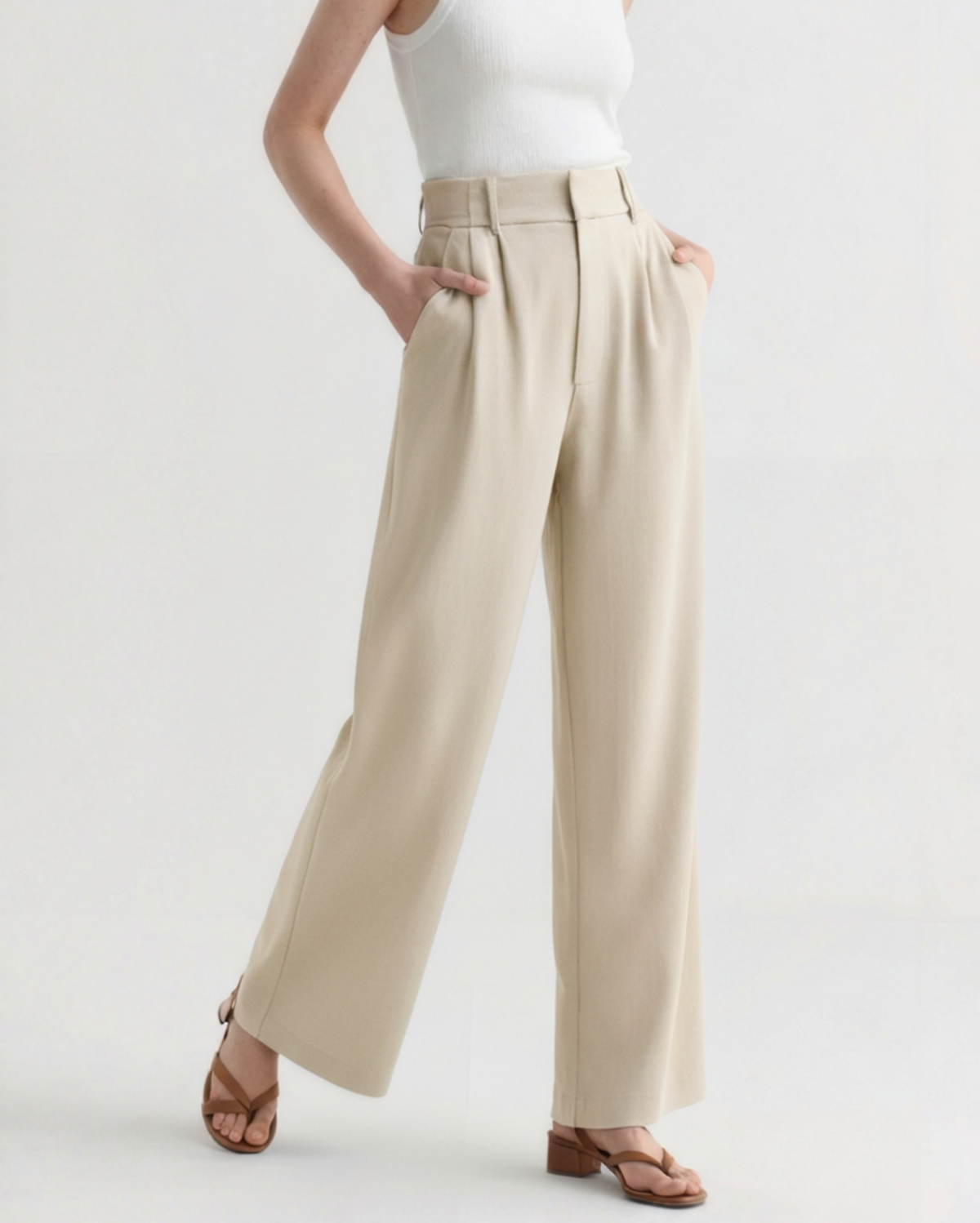 Serena Wide-Leg Trousers