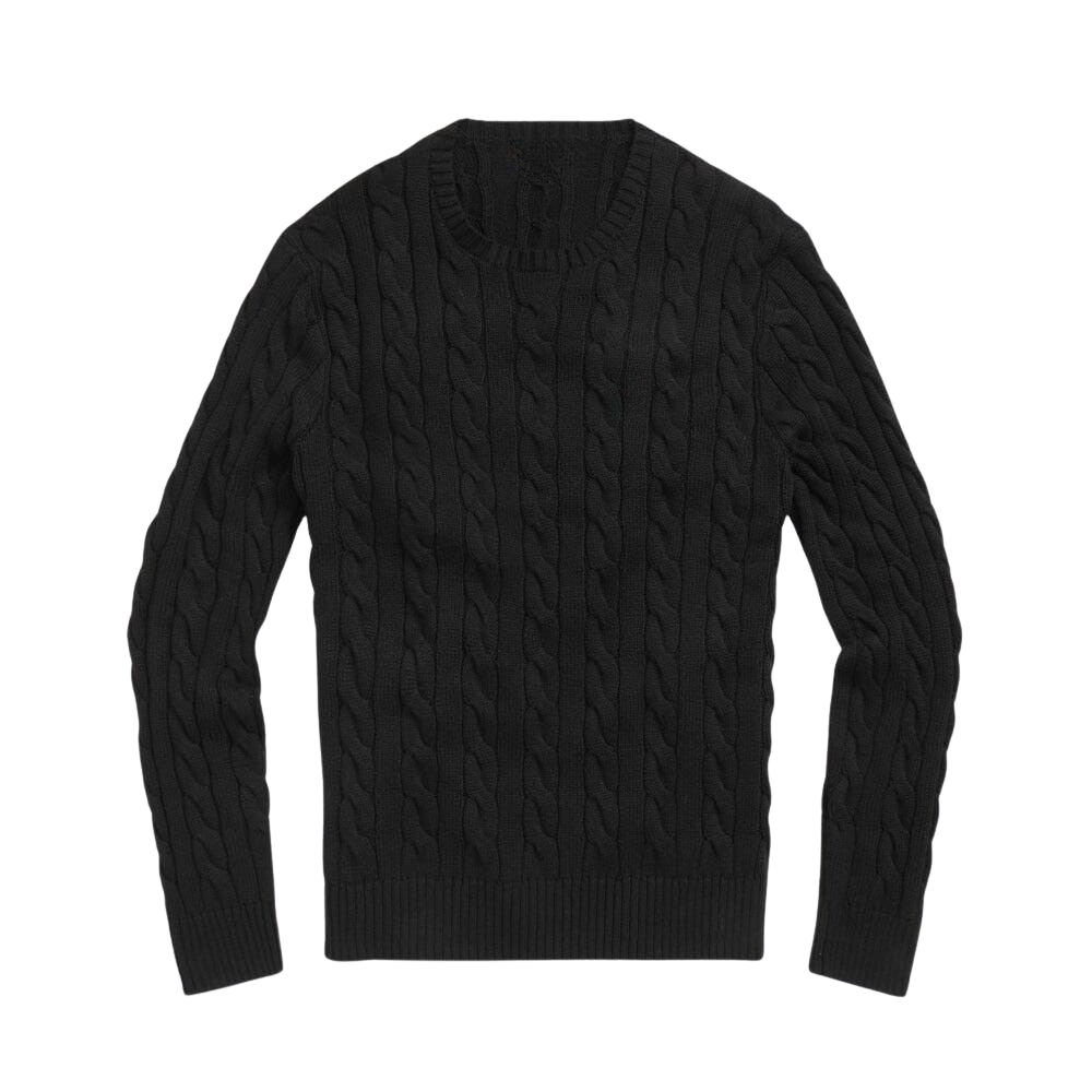 Cable-Knit Cotton Jumper