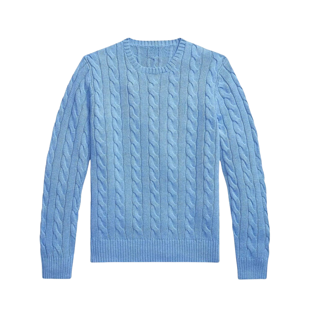 Cable-Knit Cotton Jumper