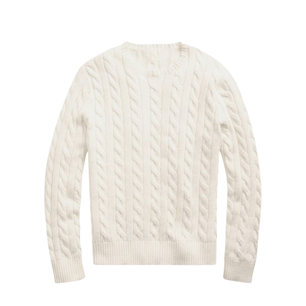 Cable-Knit Cotton Jumper
