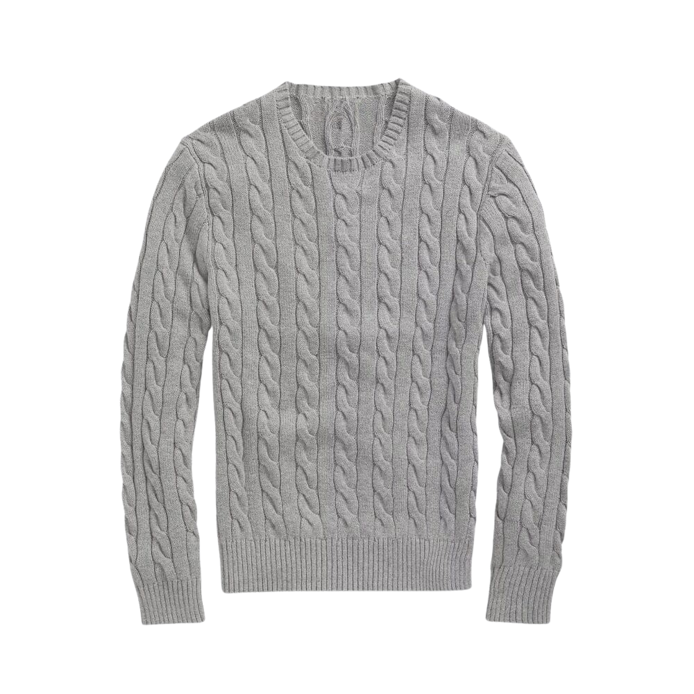 Cable-Knit Cotton Jumper