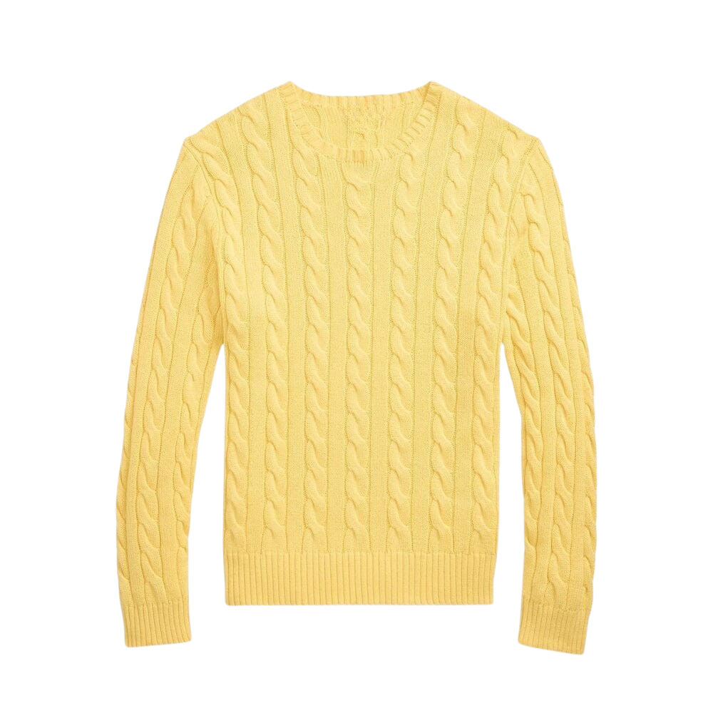 Cable-Knit Cotton Jumper