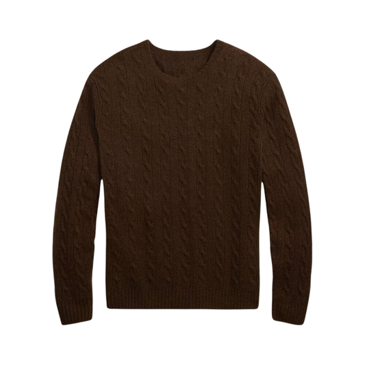 Cable-Knit Wool-Cashmere Jumper