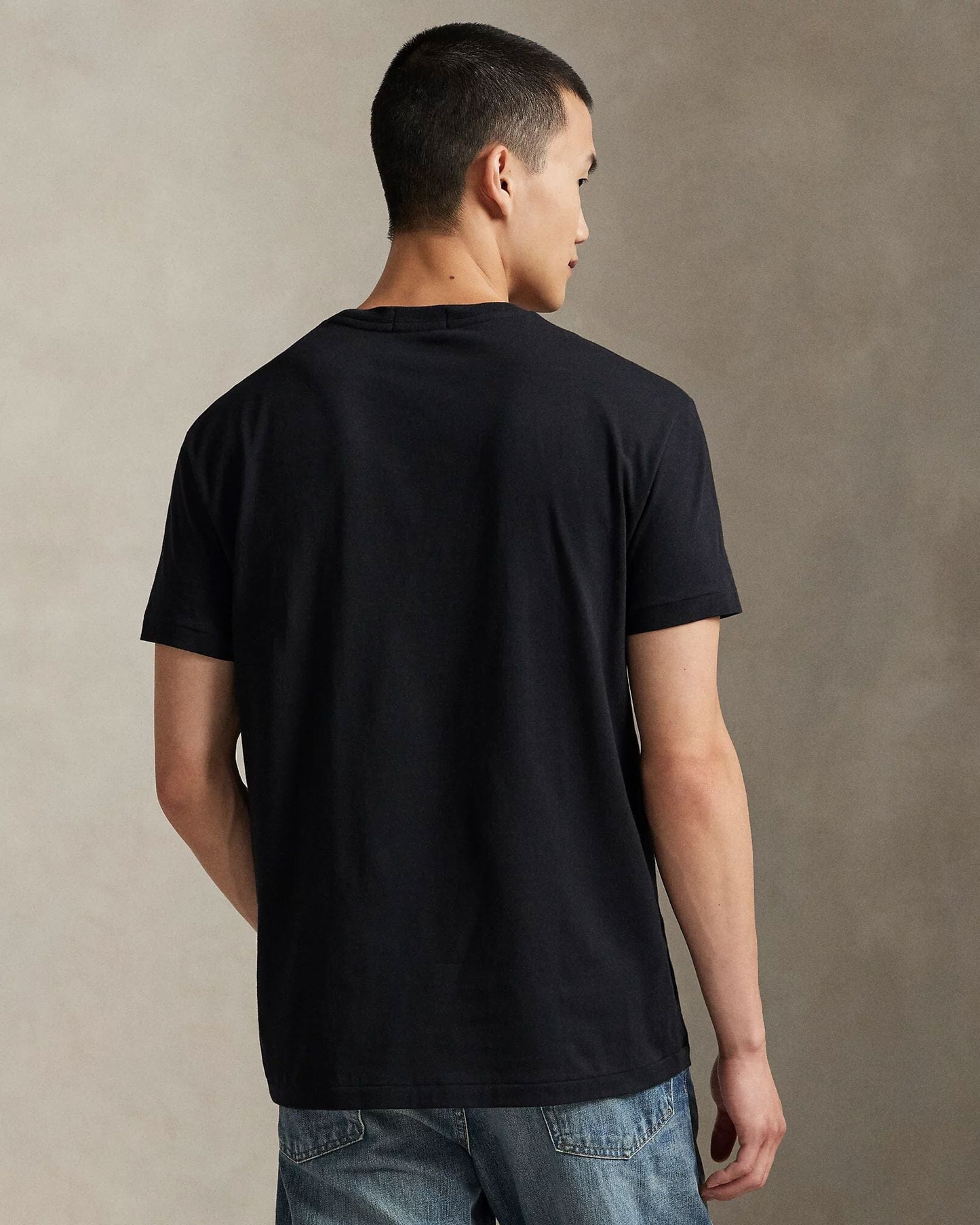 Classic Fit  Bear Jersey T-Shirt