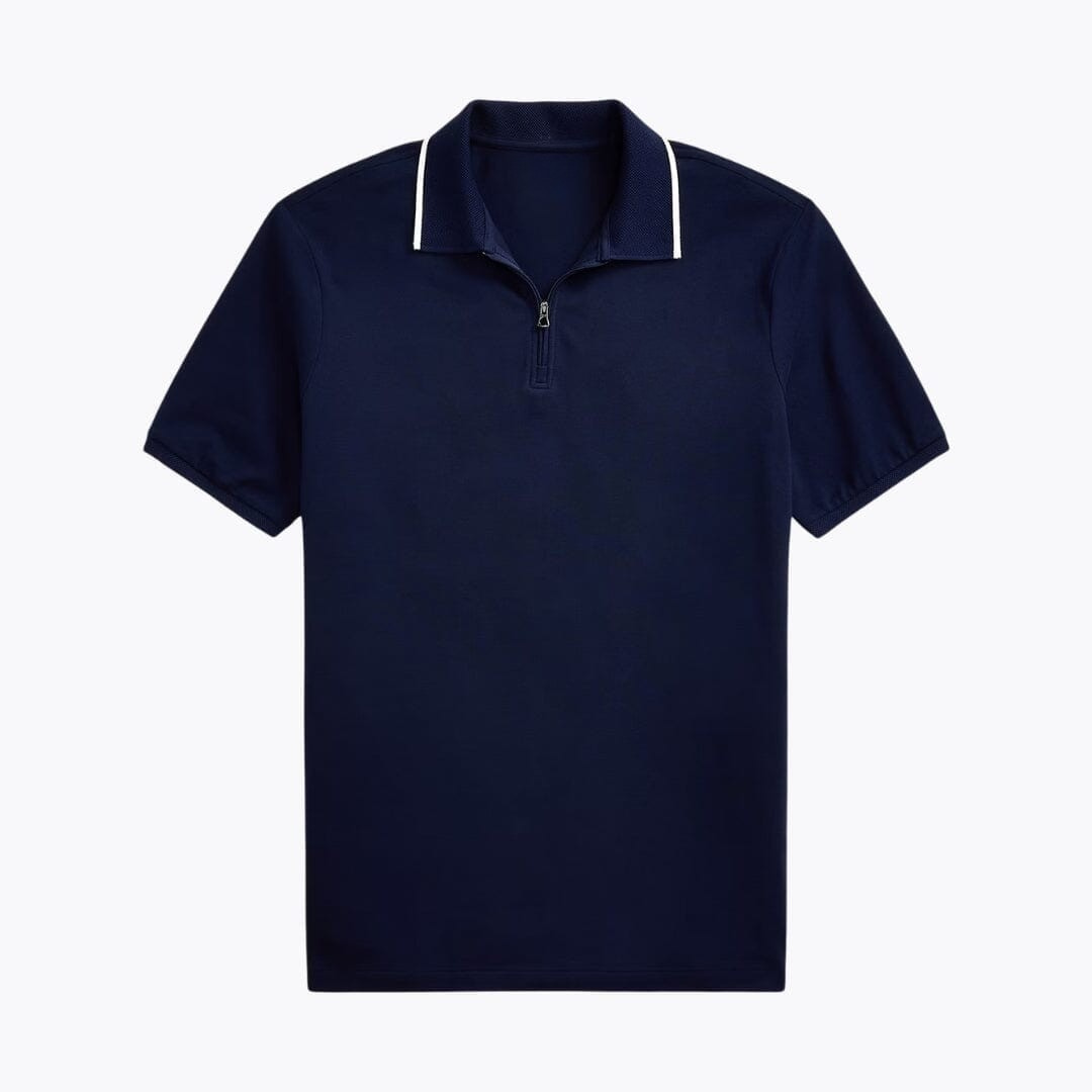 Classic Fit Stretch Mesh  Shirt