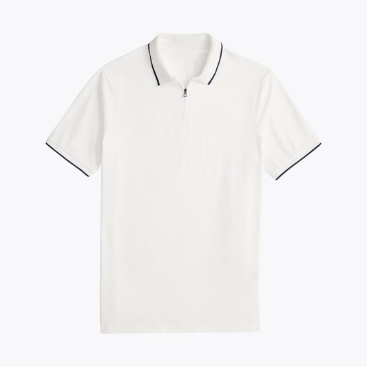 Classic Fit Stretch Mesh  Shirt