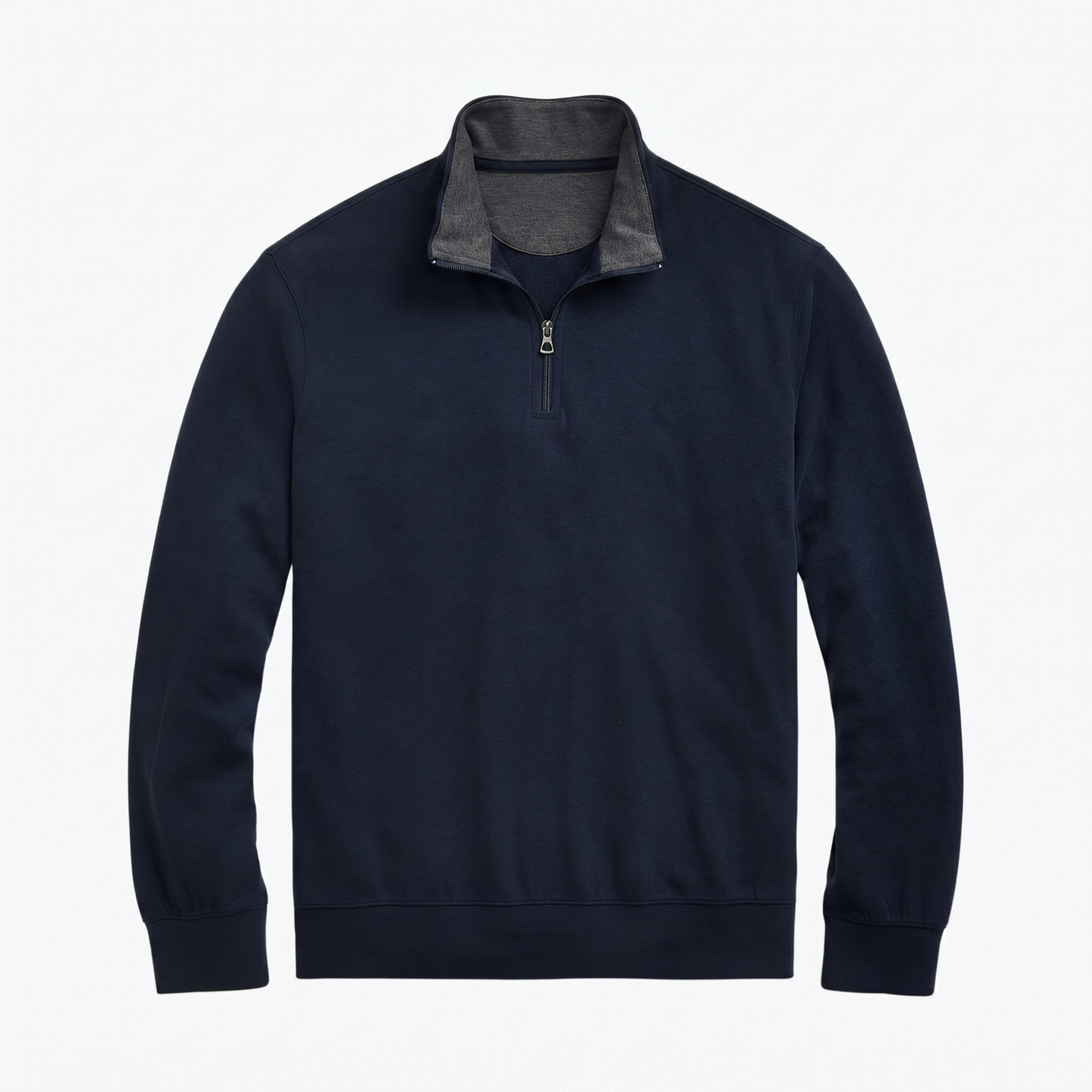 Luxury Jersey Quarter-Zip Pullover