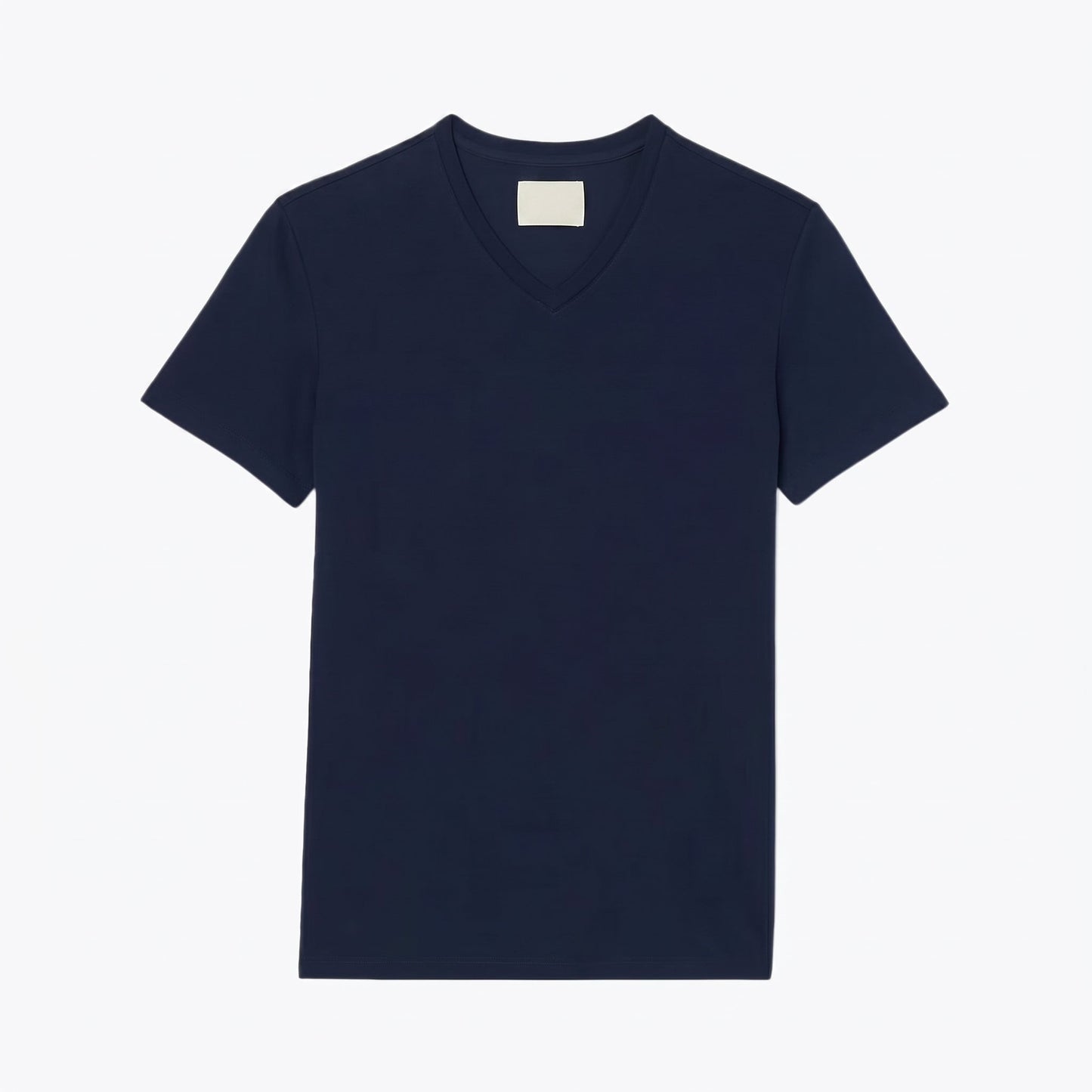 Lightweight Cotton Pima V Neck T-shirt