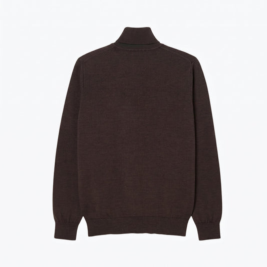 Merino Wool Roll Neck Sweater