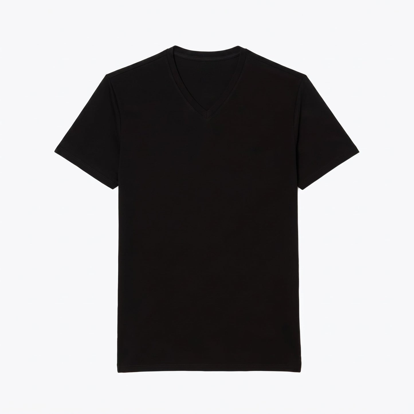 Lightweight Cotton Pima V Neck T-shirt