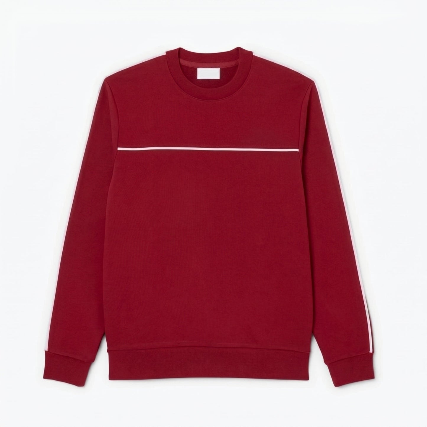 Logo Trim Fleece Sweatshirt