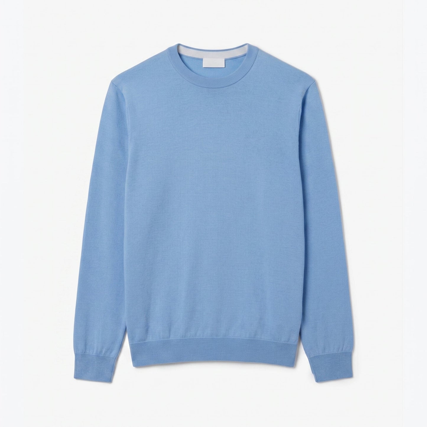 Merino Wool Crew Neck Sweater