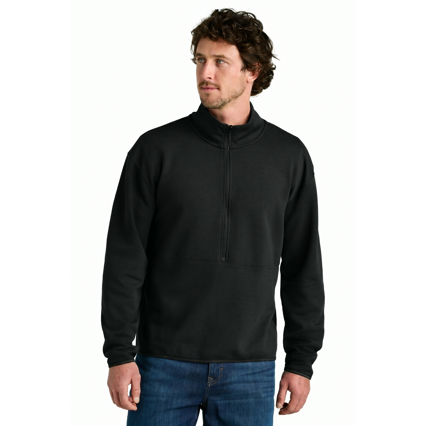 Sleeve Logo Pullover Hoodie