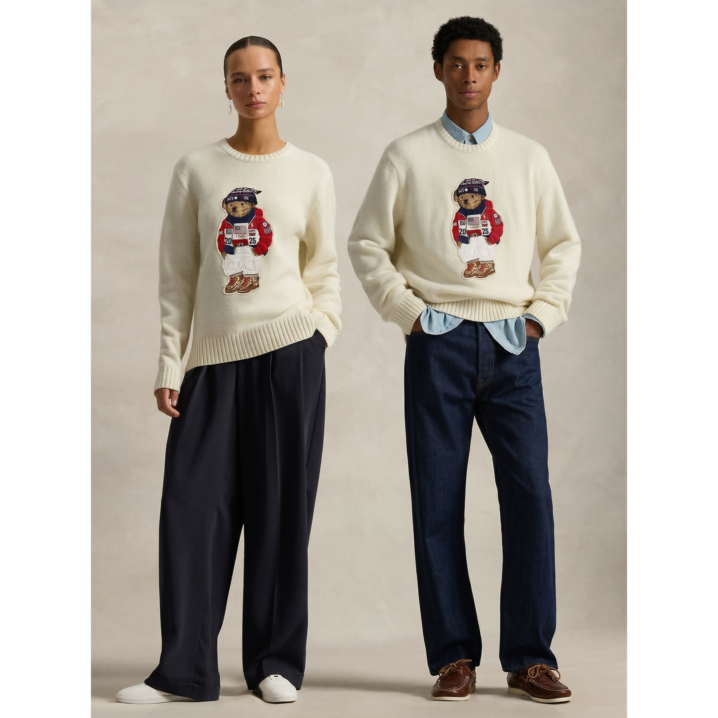 Team Usa Bear Sweater