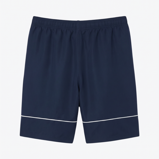 Printed Diamond Taffeta Tennis Shorts