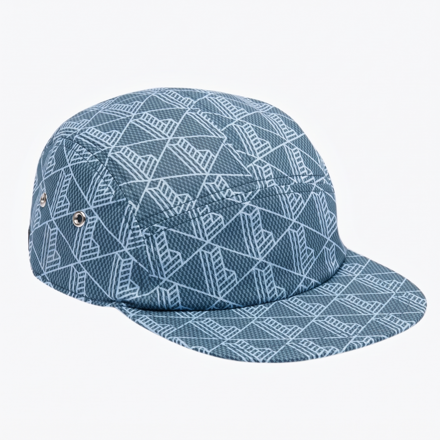 Printed Twill Jockey Cap