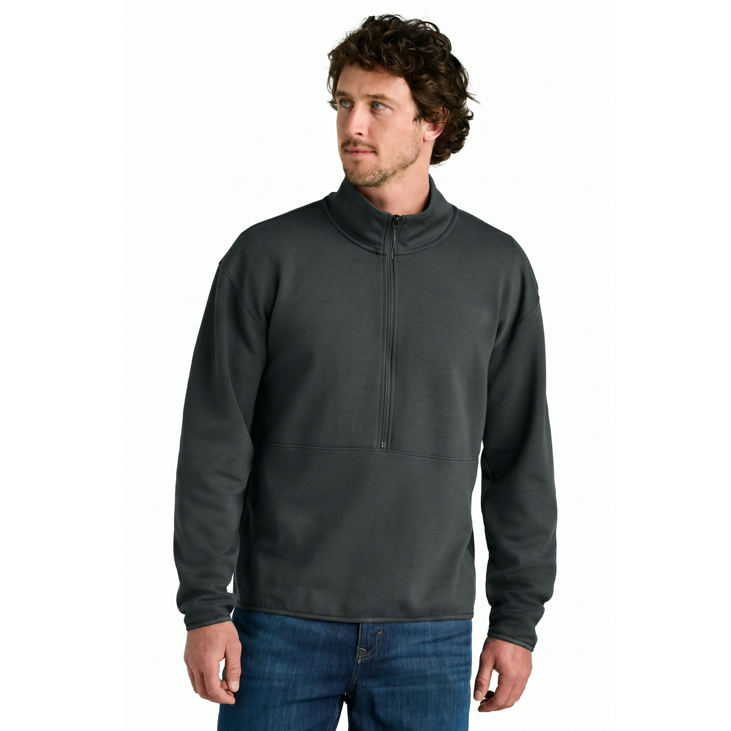 Sleeve Logo Pullover Hoodie